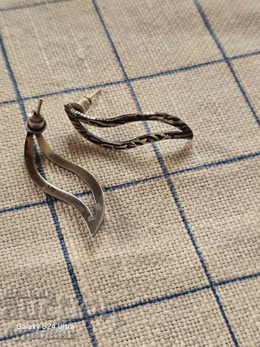Delivery of Silver earrings 925 Sample.