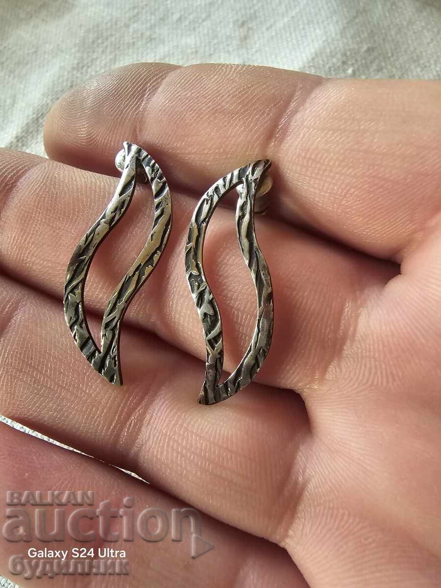 Silver earrings 925 Sample. - 5