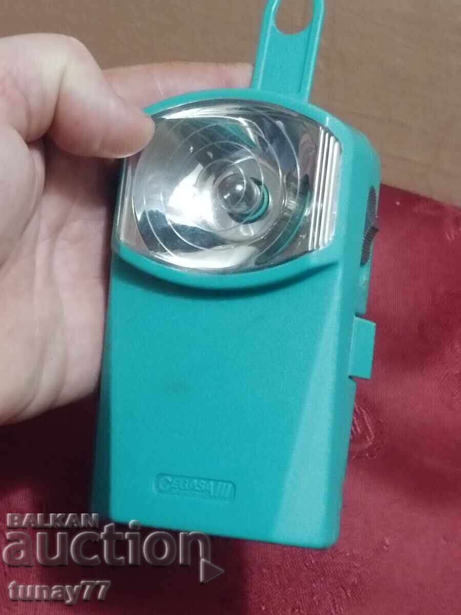 Old lantern spotlight with markings - 6 Old lantern spotlight with markings - 6