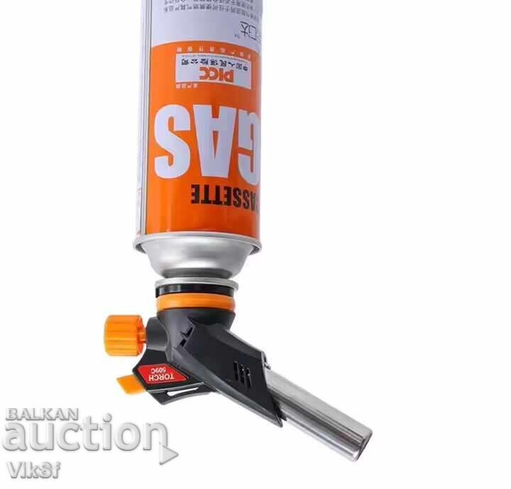 Delivery of Gas burner QM 509 C with piezo ignition set with canister Delivery of Gas burner QM 509 C with piezo ignition set with canister