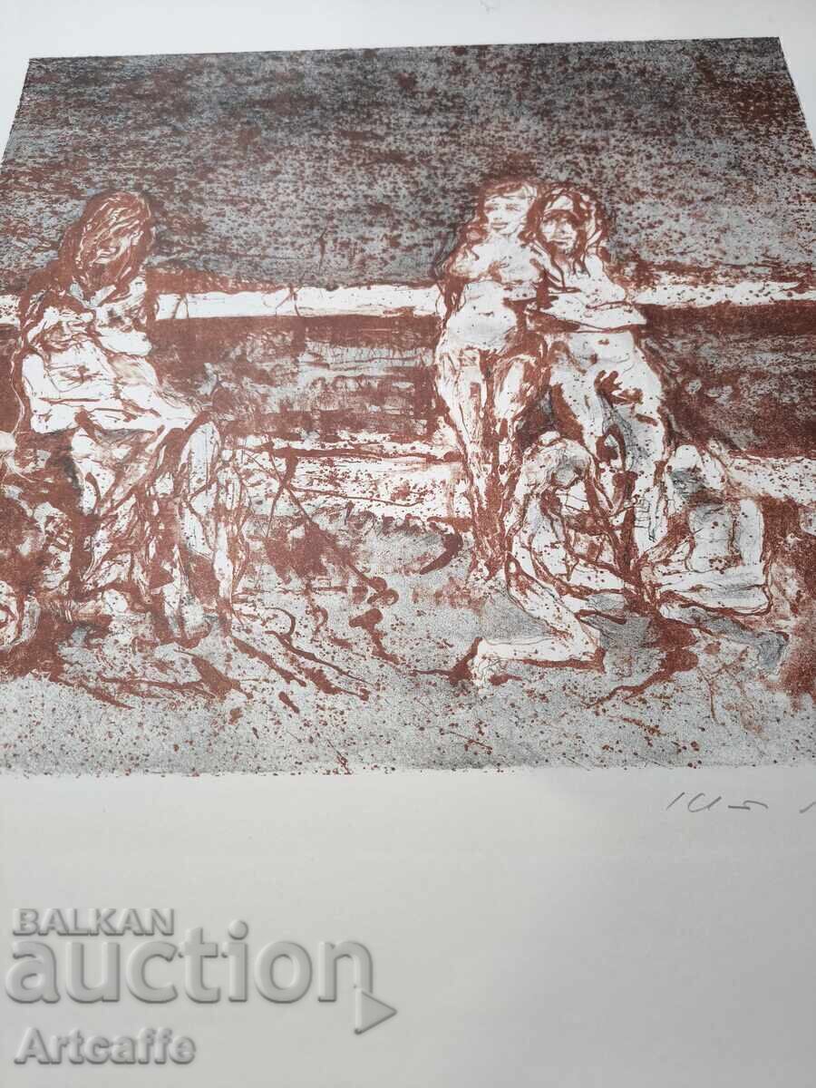 Color lithograph - 6