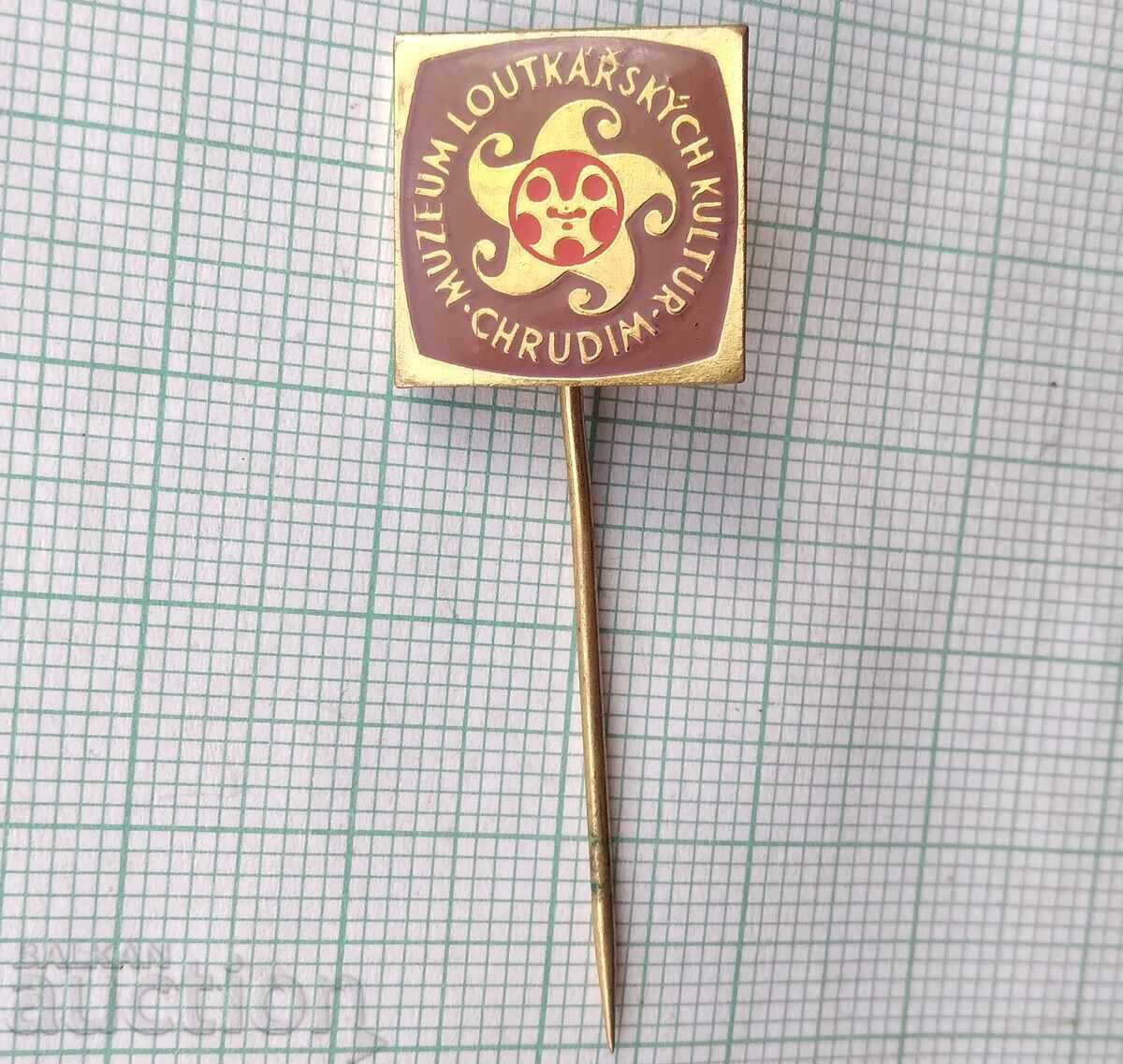 18108 Badge - Chrudim Doll Museum - Czech Republic with price 1.00 BGN | € 0.51