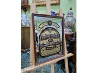 Frumoasa oglinda antica de publicitate CHIVAS REGAL