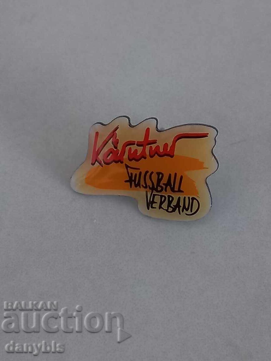 Football Badge - Austrian Regional Union Kerntner Football Badge - Austrian Regional Union Kerntner