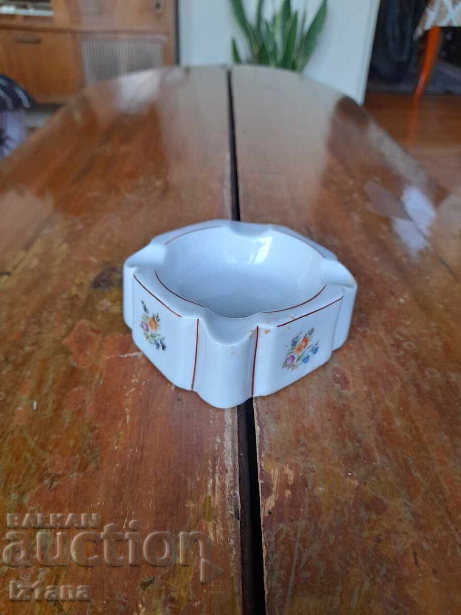 Old porcelain ashtray with price 22.00 BGN | € 11.25 Old porcelain ashtray with price 22.00 BGN | € 11.25