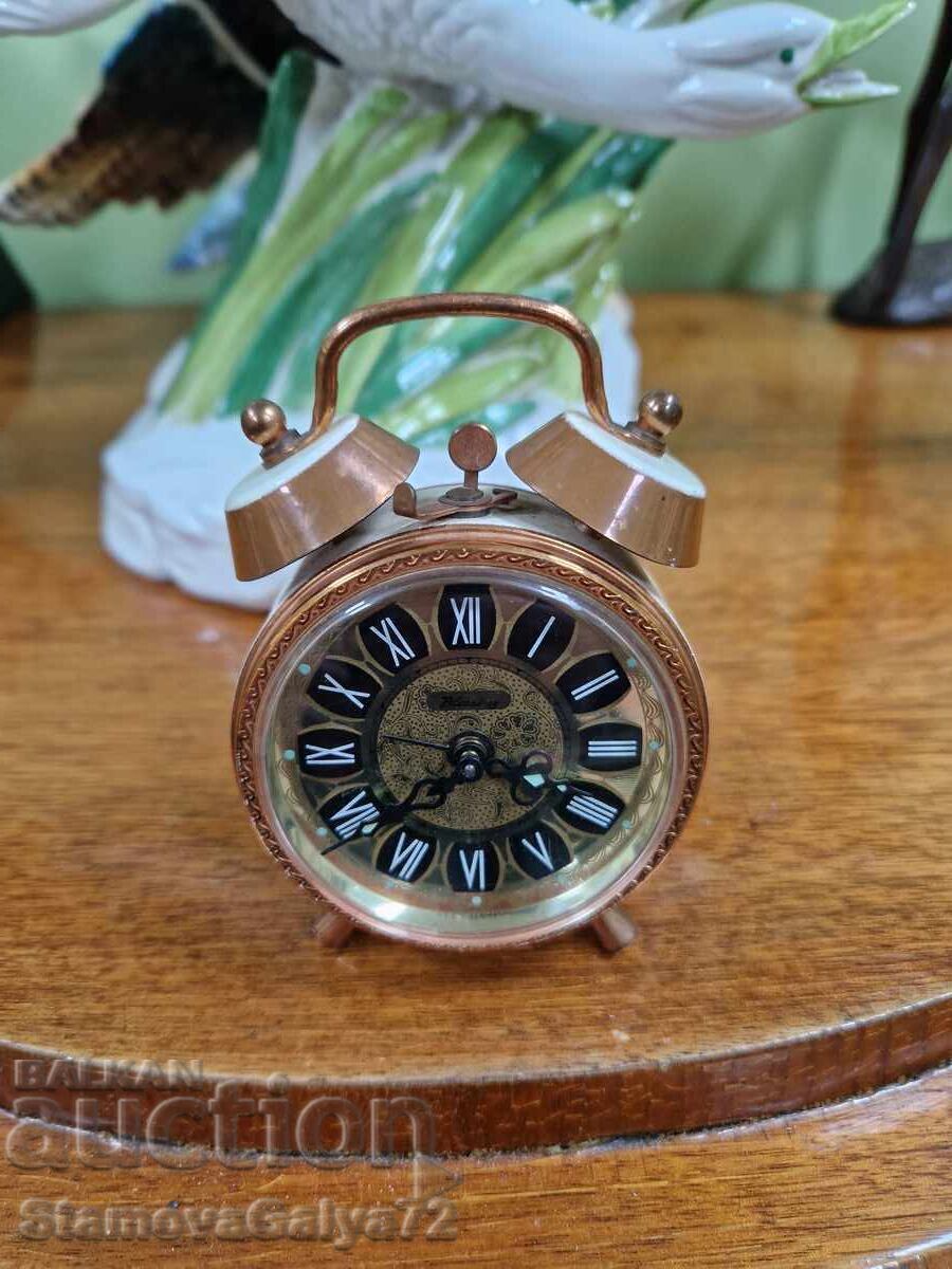 Beautiful antique collectible German Blessing alarm clock with price 98.00 BGN | € 50.11