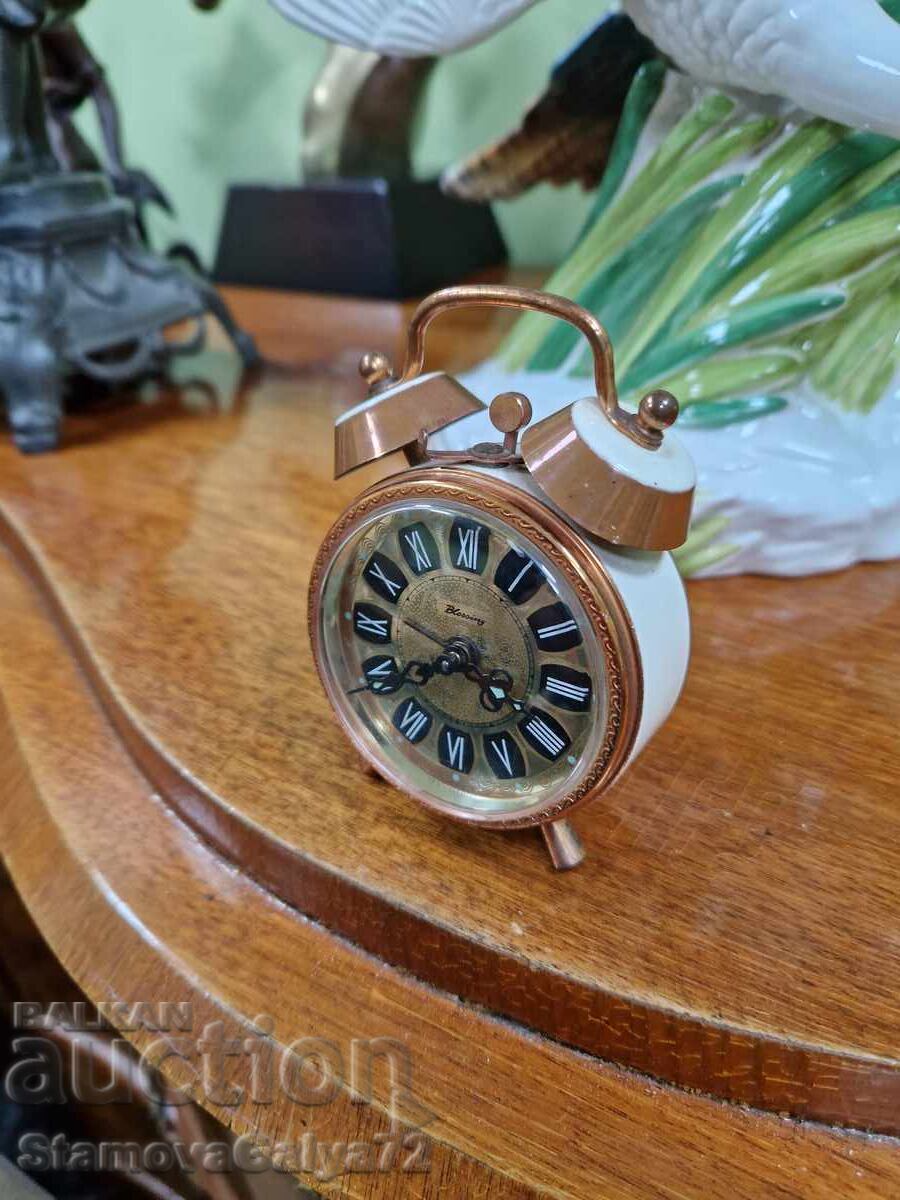Beautiful antique collectible German Blessing alarm clock - 5