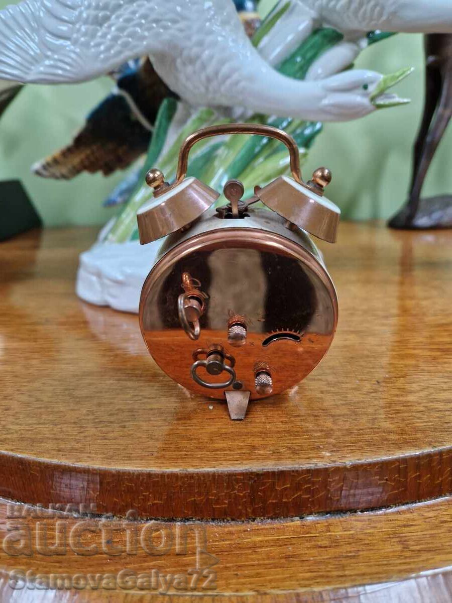 Beautiful antique collectible German Blessing alarm clock - 6