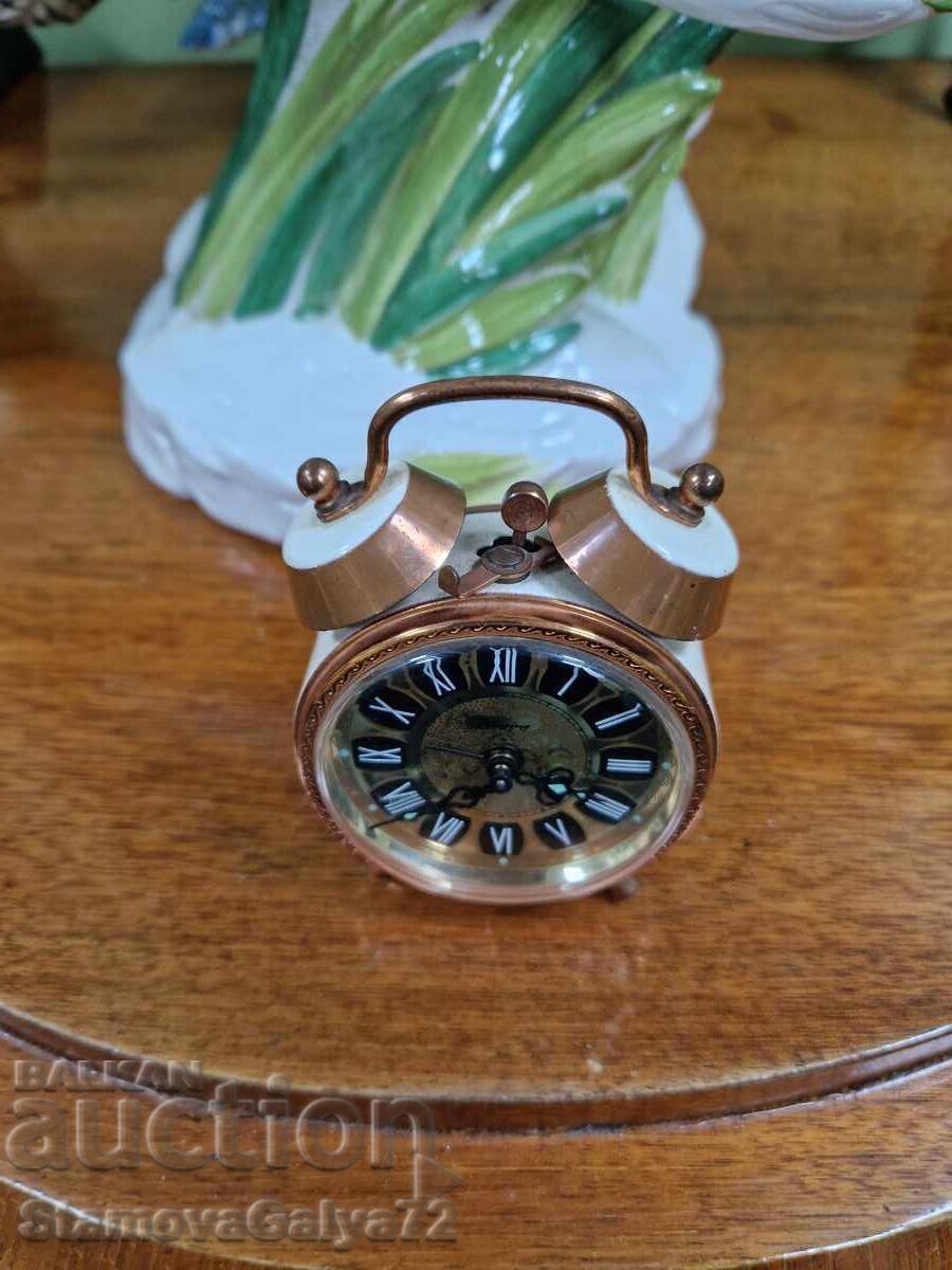 Beautiful antique collectible German Blessing alarm clock - 7