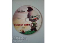 Un disc cu filmul pentru copii „Chicken Litle”.