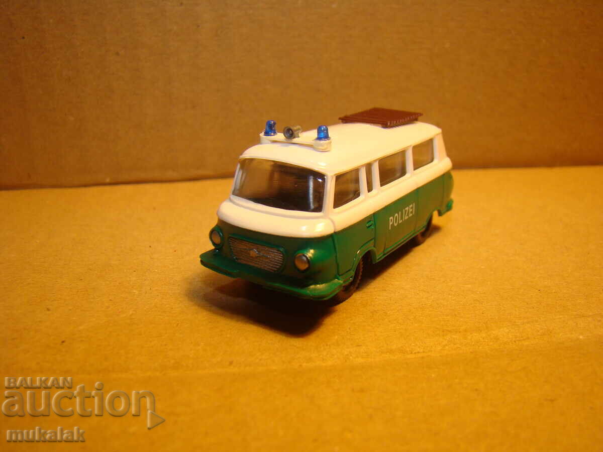 H0 1/87 BARKAS POLICE MODEL TROLLEY TOY - 5 H0 1/87 BARKAS POLICE MODEL TROLLEY TOY - 5