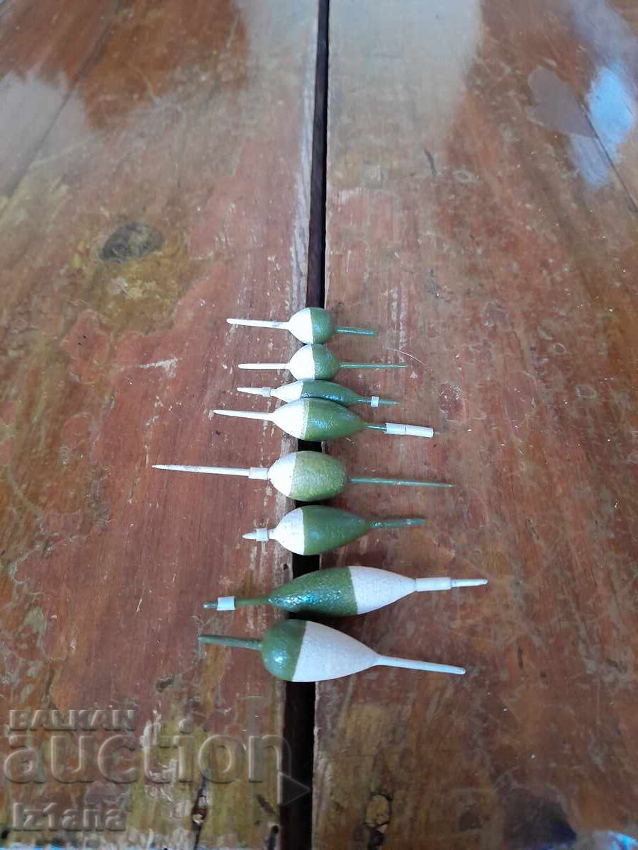 Old fishing floats Old fishing floats