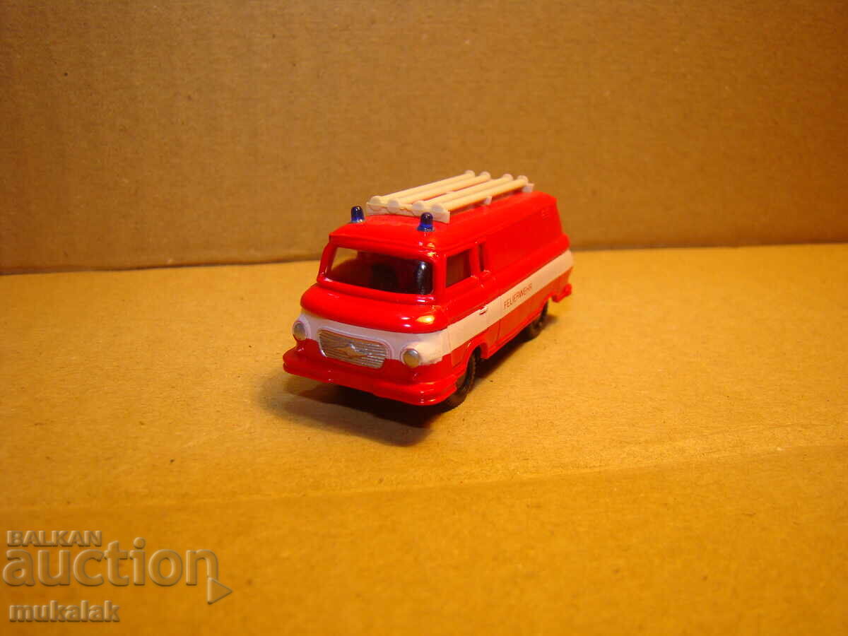 H0 1/87 BARKAS FIRE ENGINE MODEL TOY TROLLEY - 5 H0 1/87 BARKAS FIRE ENGINE MODEL TOY TROLLEY - 5