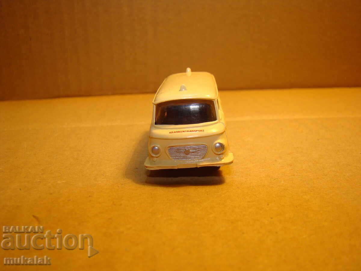 H0 1/87 BARKAS BARKAS AMBULANCE?? MODEL TROLLEY TOY with price 15.00 BGN | € 7.67