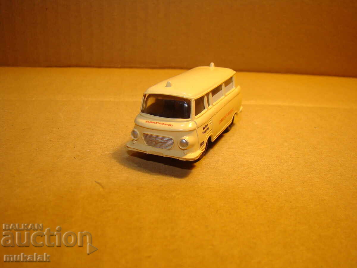 H0 1/87 BARKAS BARKAS AMBULANCE?? MODEL TROLLEY TOY - 5