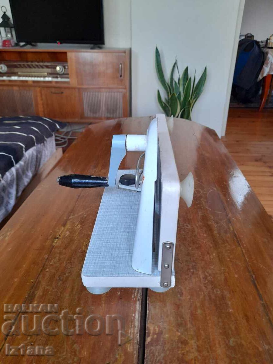 Old device for cutting bread, sausages, slicer - 6 Old device for cutting bread, sausages, slicer - 6