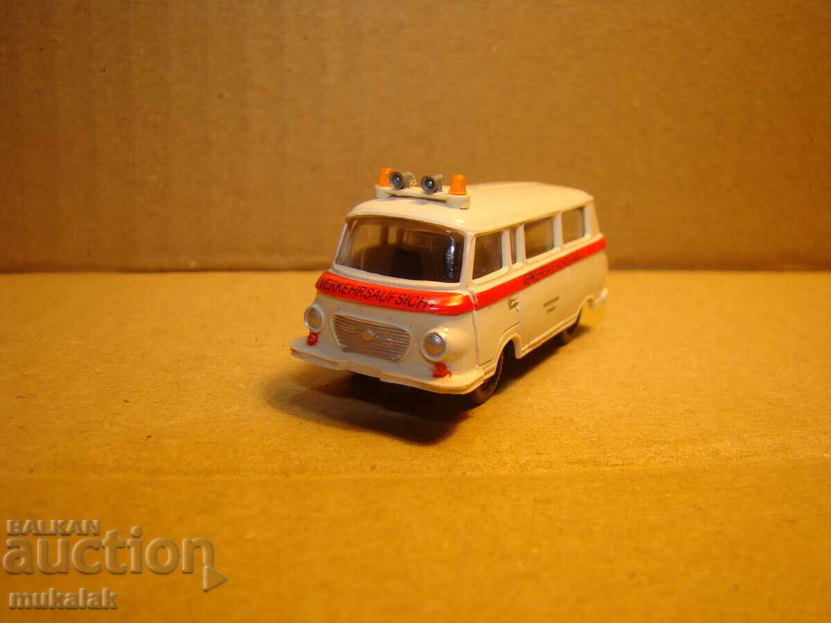 H0 1/87 BARKAS BARKAS AMBULANCE??? MODEL TROLLEY TOY - 5 H0 1/87 BARKAS BARKAS AMBULANCE??? MODEL TROLLEY TOY - 5
