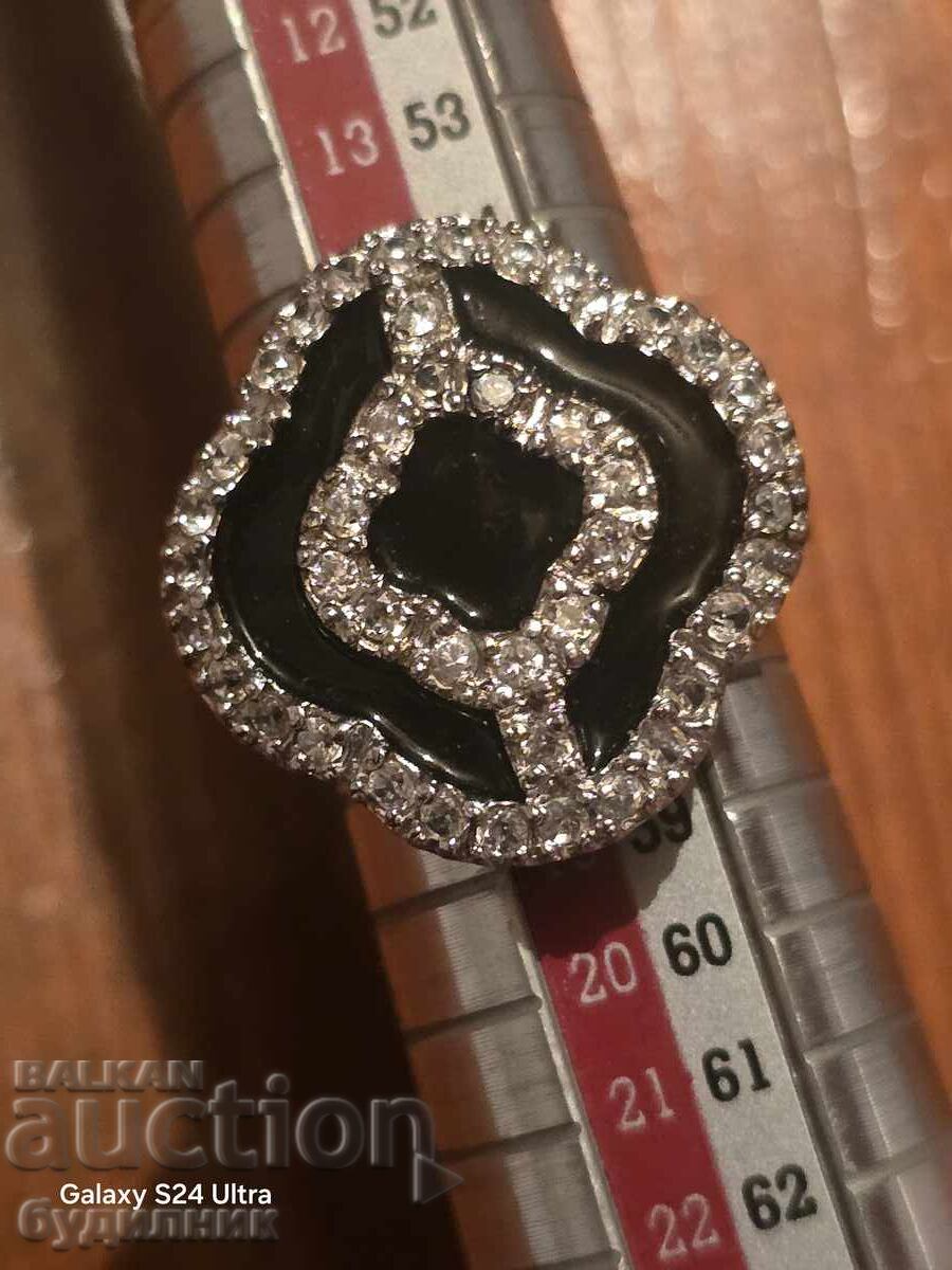 Silver Solid Ring 18mm 925. with price 39.99 BGN | € 20.45