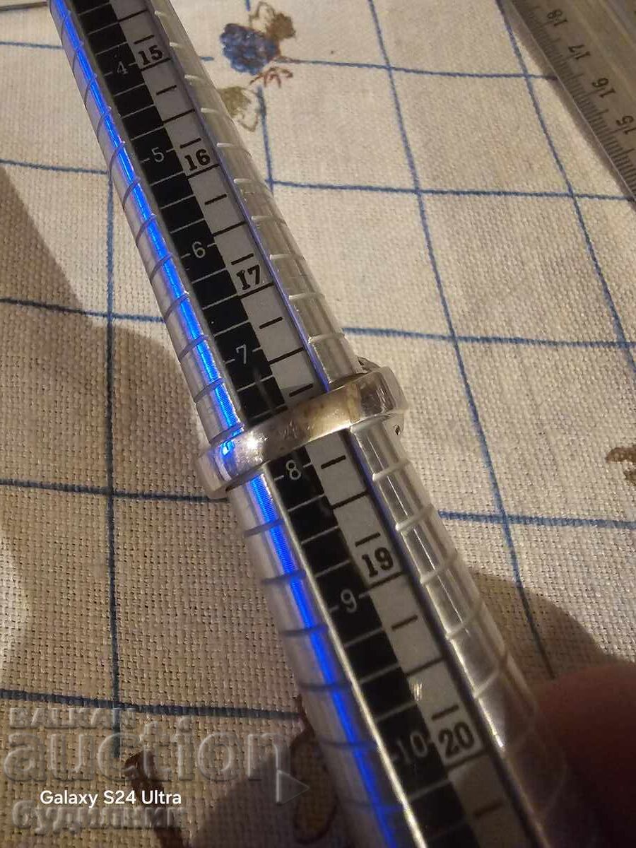 Delivery of Silver Solid Ring 18mm 925.