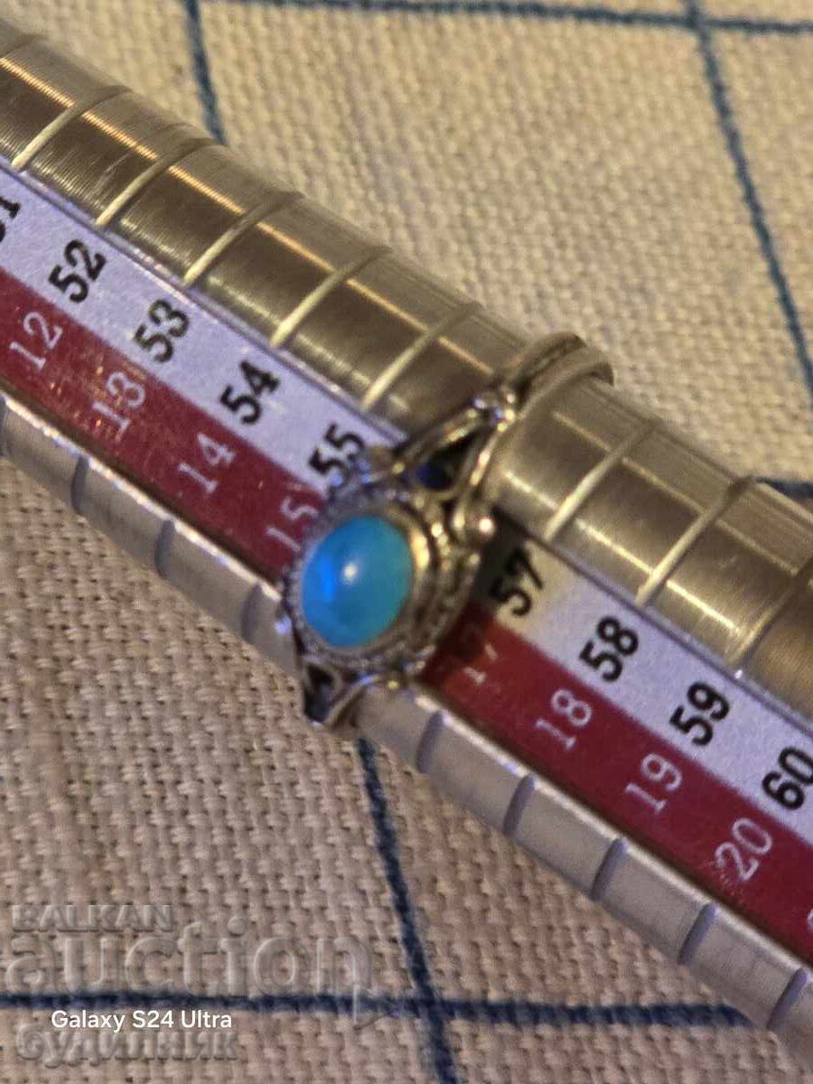 Сребърен пръстен 925 Проба. 18мм. - 5