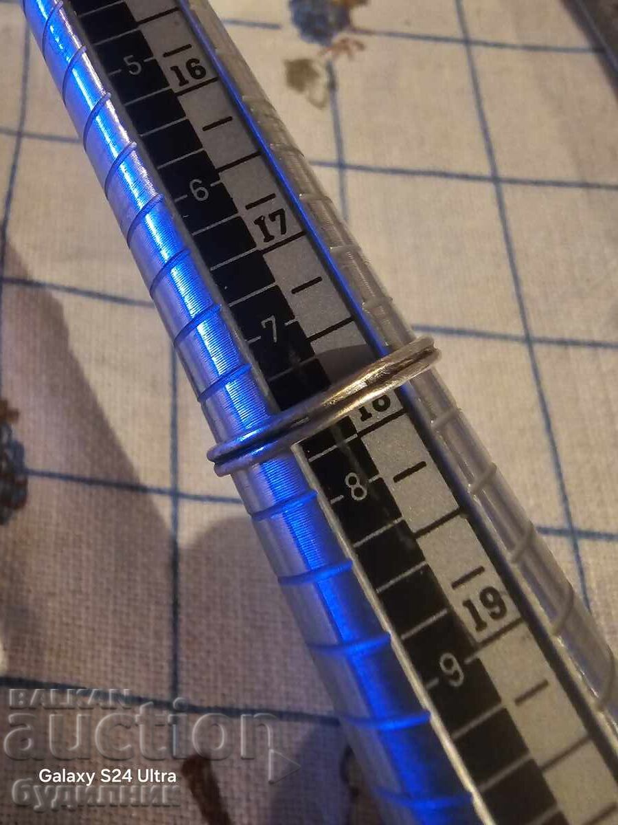 Сребърен пръстен 925 Проба. 18мм. - 7