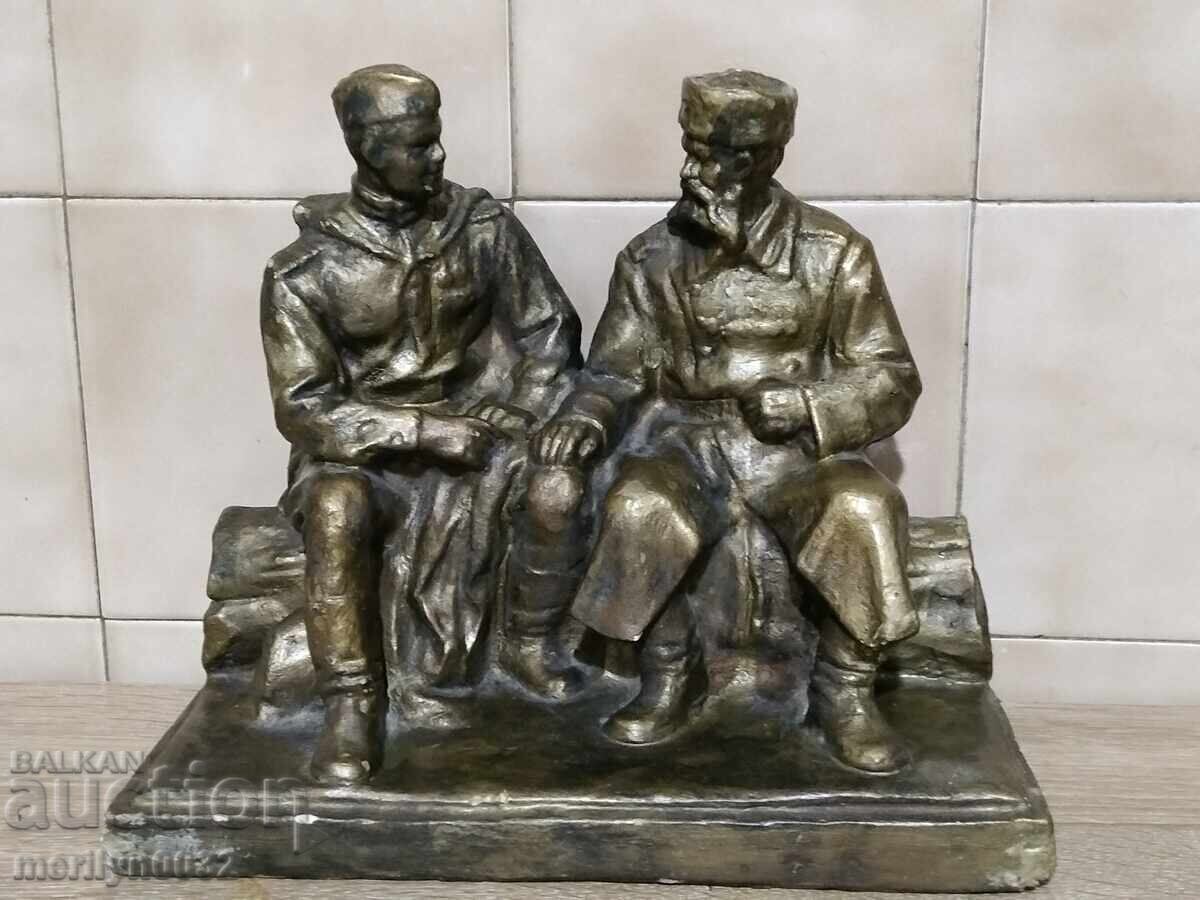 Liberators 2 soldiers Alyosha and his grandfather USSR Bulgarian Communist Party sculpture - 7 Liberators 2 soldiers Alyosha and his grandfather USSR Bulgarian Communist Party sculpture - 7