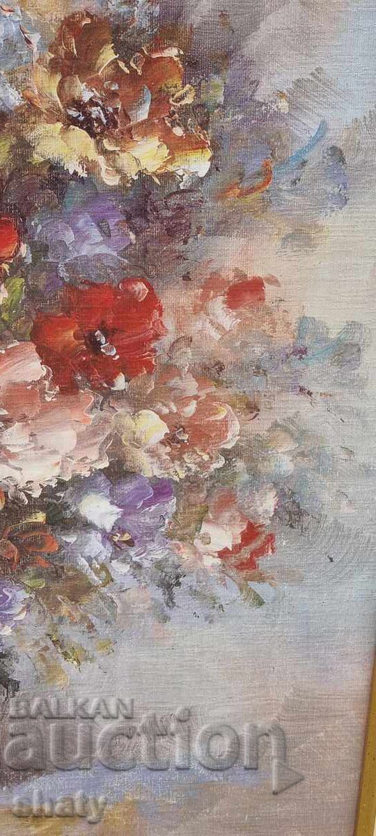 Old painting. Oil on canvas - 5 Old painting. Oil on canvas - 5