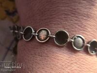 Silver bracelet 20cm 925 Sample 14.37g.