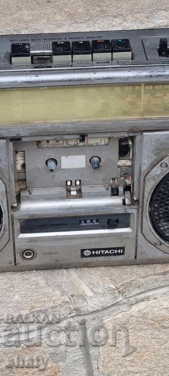 Auction Old Corecom cassette player. HITACHI Auction Old Corecom cassette player. HITACHI