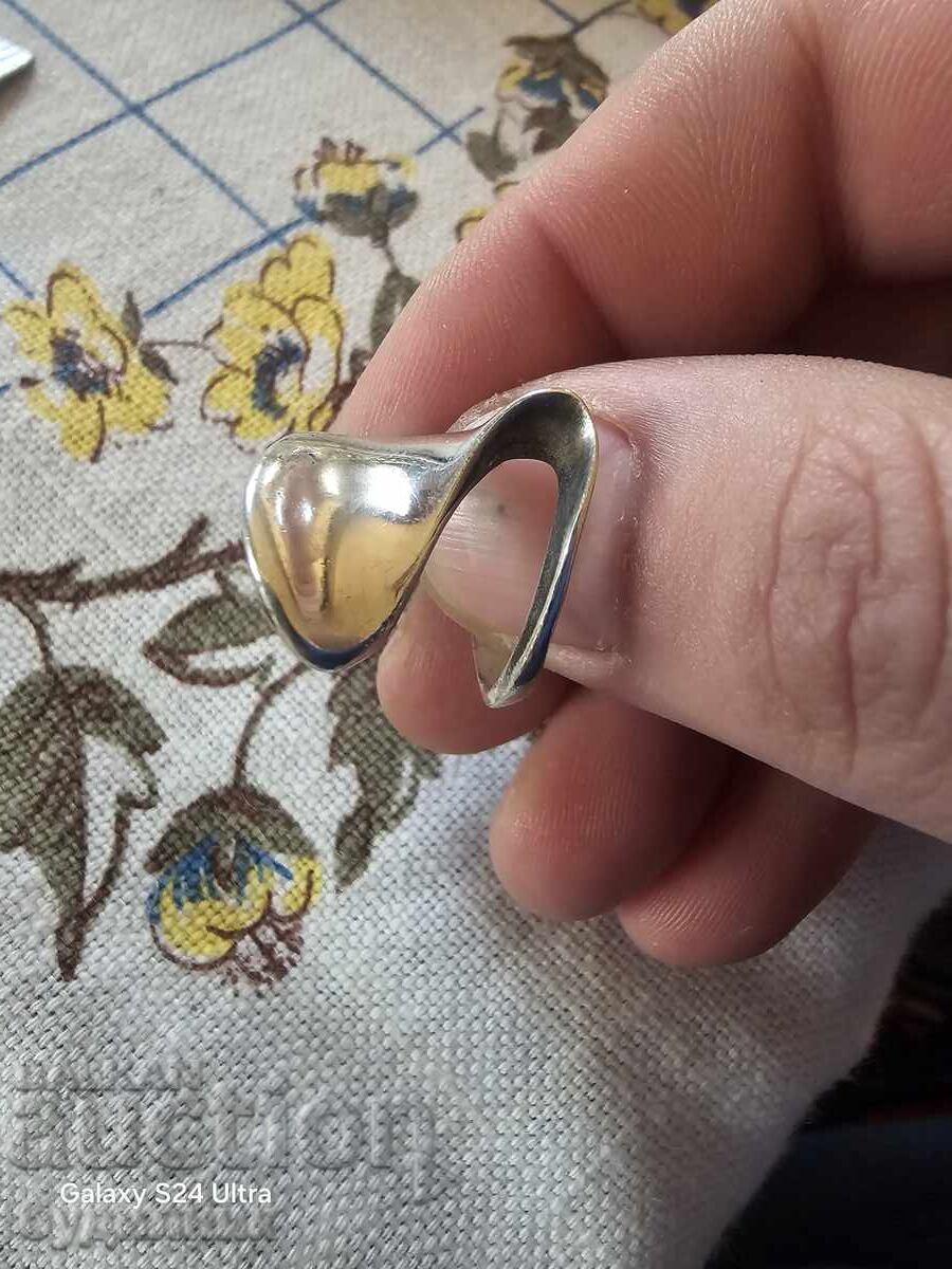 Silver ring 17mm 925 Sample. Silver ring 17mm 925 Sample.