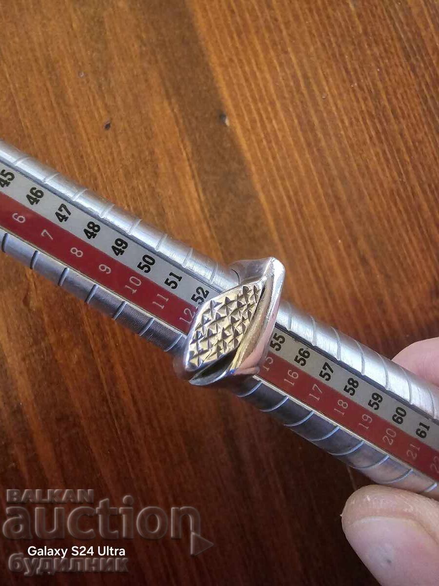 Аукцион Сребърен пръстен 17мм 925 Проба. Аукцион Сребърен пръстен 17мм 925 Проба.