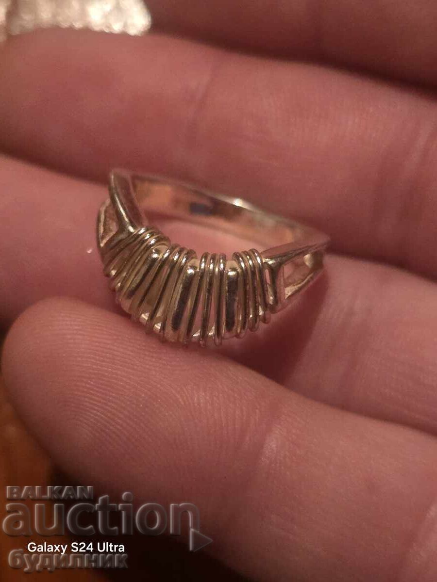 Delivery of Silver ring 17.5mm 925 Sample. Delivery of Silver ring 17.5mm 925 Sample.