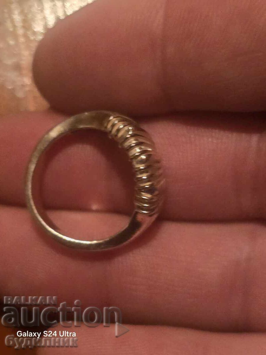 Silver ring 17.5mm 925 Sample. - 6 Silver ring 17.5mm 925 Sample. - 6