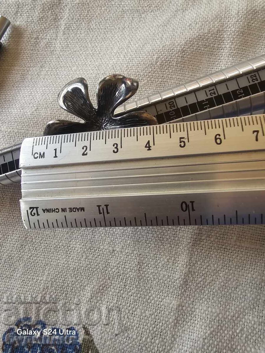 Silver Solid Ring 19mm 925 Sample. - 5 Silver Solid Ring 19mm 925 Sample. - 5