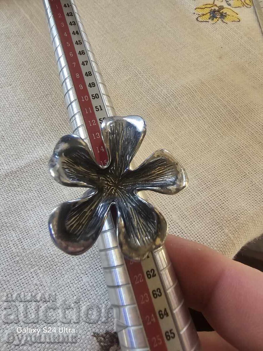 Silver Solid Ring 19mm 925 Sample. - 7 Silver Solid Ring 19mm 925 Sample. - 7