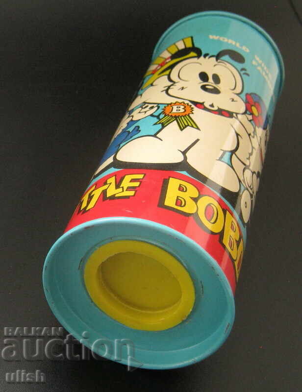 Delivery of Little Bobdog old tin lithograph money box Delivery of Little Bobdog old tin lithograph money box