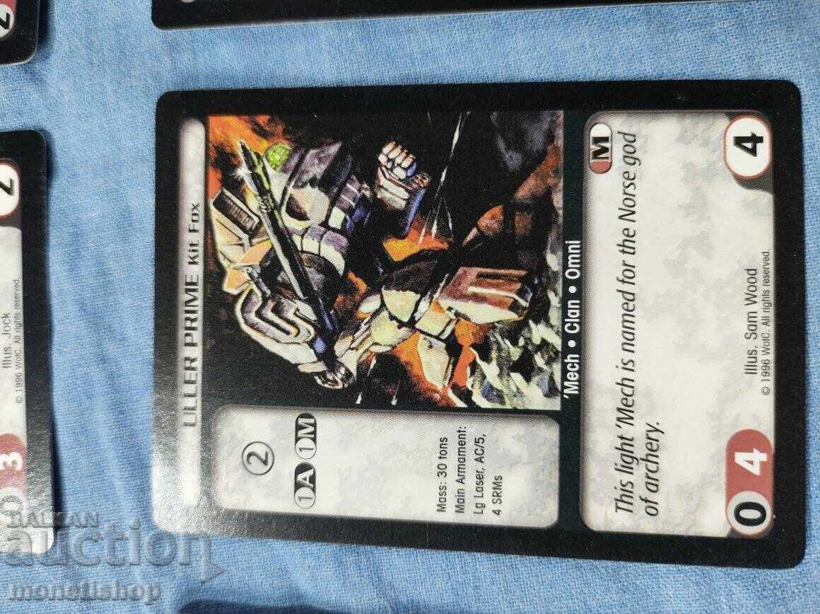 Аукцион Предлагаме голяма колекция карти Batletech Аукцион Предлагаме голяма колекция карти Batletech