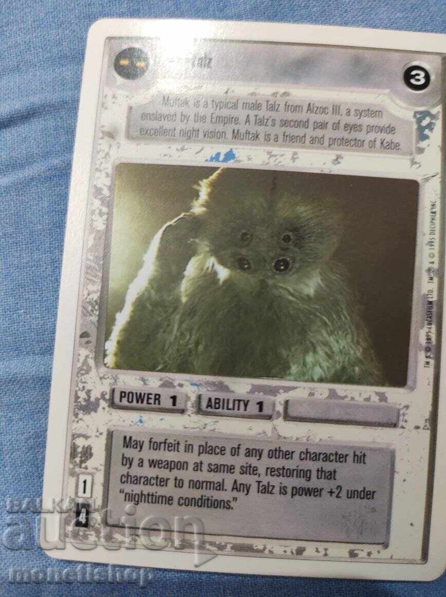 We offer a large collection of Star Wars cards with price 12.00 BGN | € 6.14 We offer a large collection of Star Wars cards with price 12.00 BGN | € 6.14