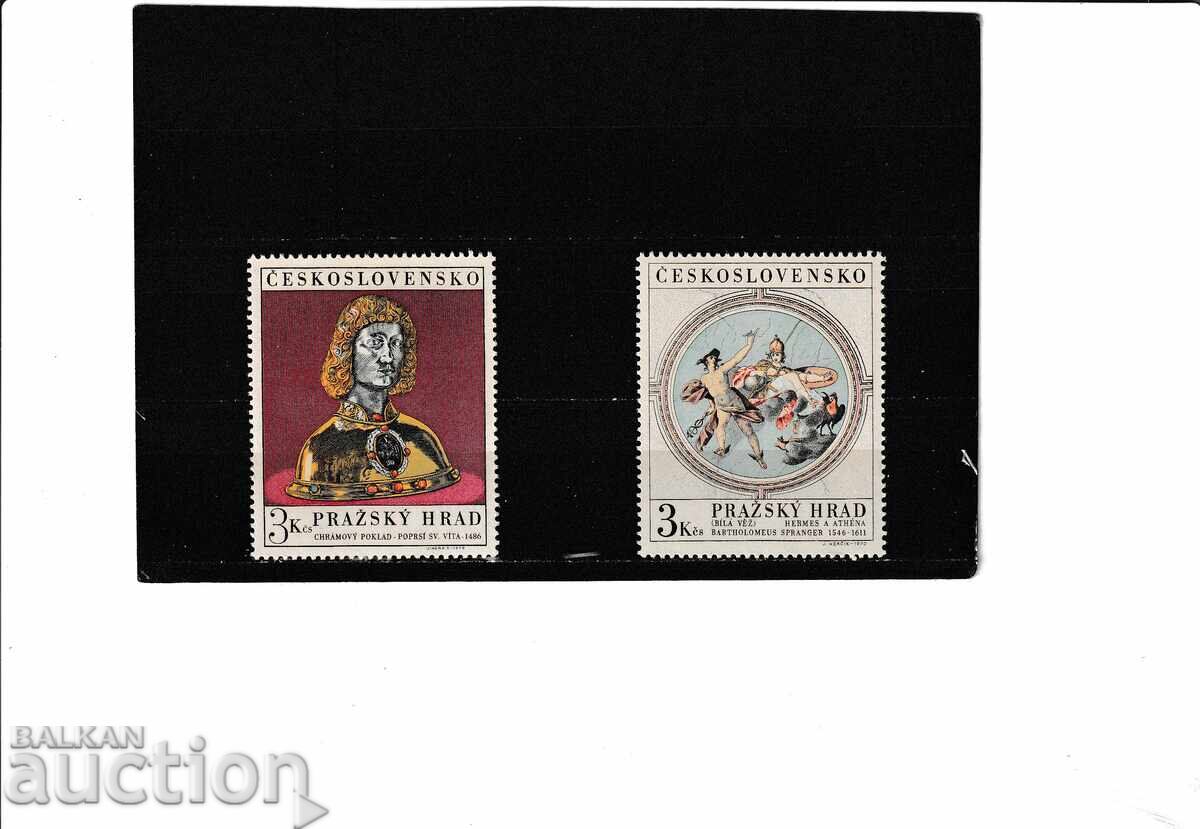 Czechoslovakia 1970 Paintings Mi№1943/4 clean