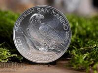 San Marino 2025 – 5 euros – Peregrine falcon / Falcon 1 OZ