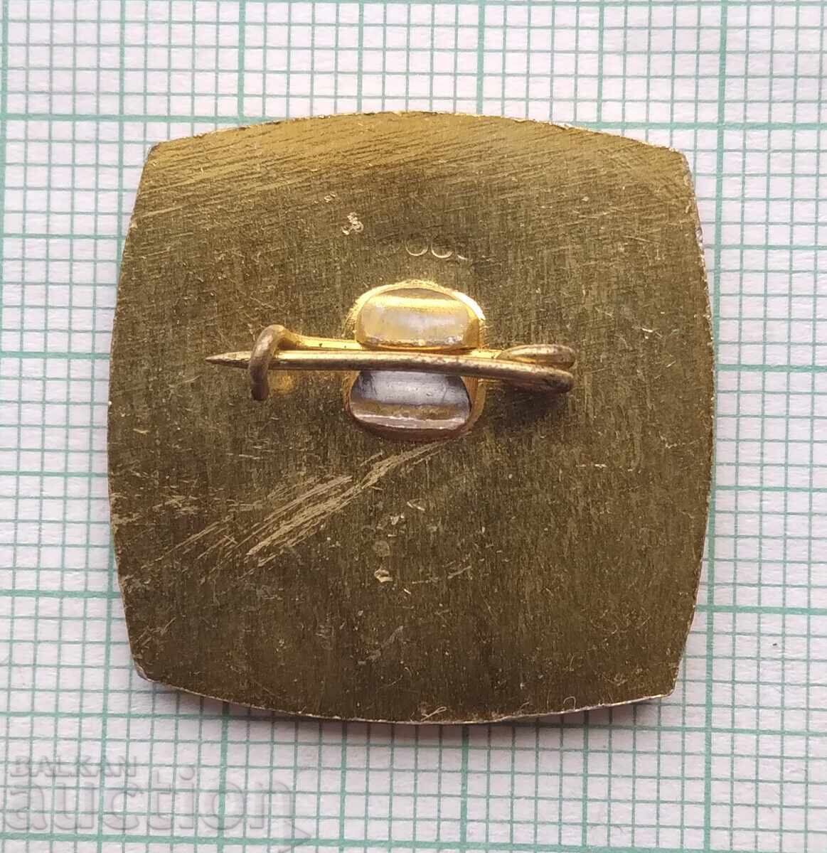 Auction  18127 Badge - 125 years First Bulgarian Community Center Svishtov