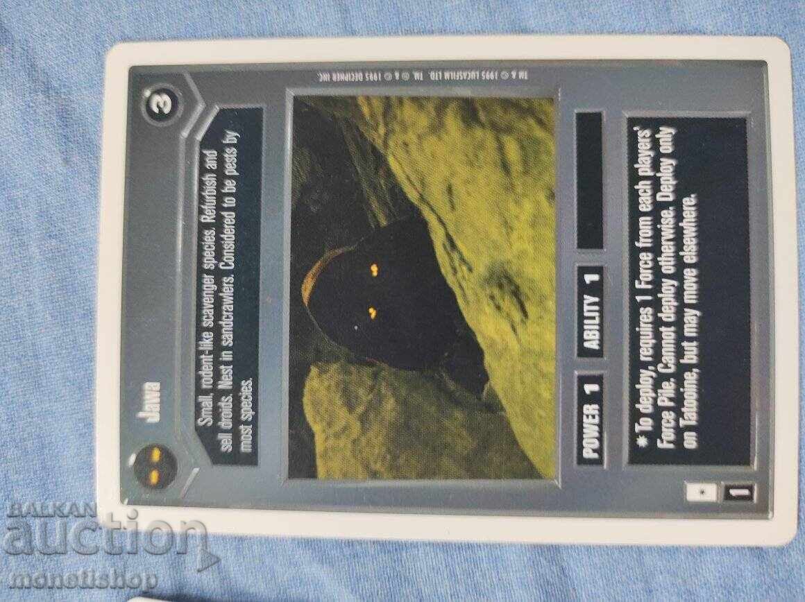 We offer a large collection of Star Wars cards with price 12.00 BGN | € 6.14 We offer a large collection of Star Wars cards with price 12.00 BGN | € 6.14