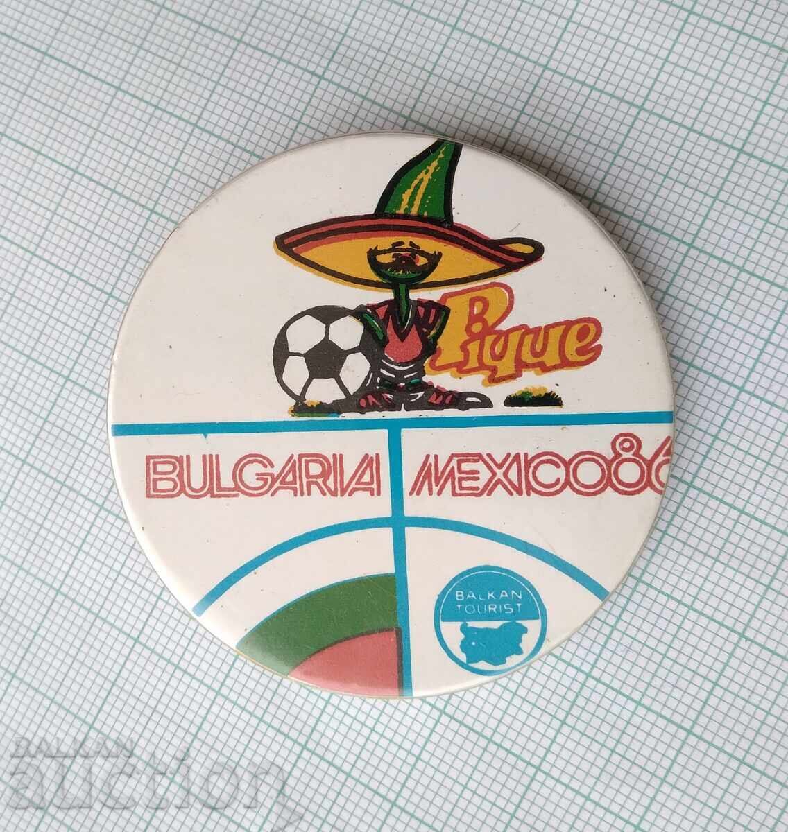 18149 World Cup Mexico 1986 Balkantourist Bulgaria with price 4.00 BGN | € 2.05