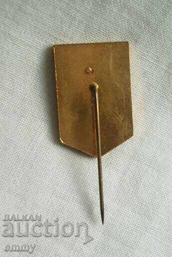 Insigna Jocurile Olimpice Saraievo 1984 - Bulgaria, BOK cu preț 6.00 BGN | € 3.07 Insigna Jocurile Olimpice Saraievo 1984 - Bulgaria, BOK cu preț 6.00 BGN | € 3.07