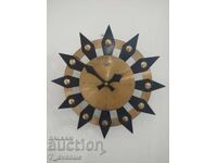 Wall clock Germany, metal case, 7.02.2025