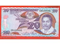 TANZANIA TANZANIA 20 σελίνια έκδοση 1987 NEW UNC