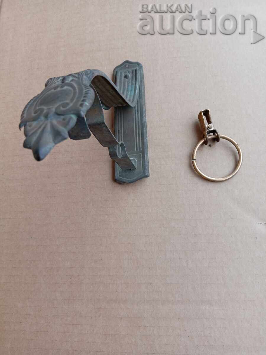 bracket stand curtain rod 19th century - 5