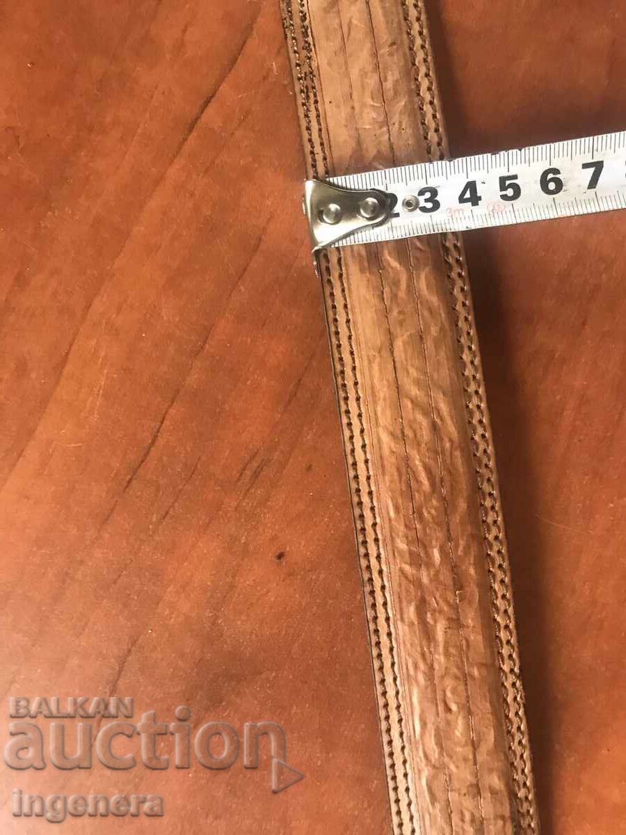 Delivery of LEATHER BELT UNUSED Delivery of LEATHER BELT UNUSED