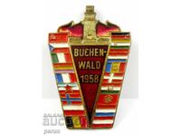 BUHENWALD-Buchenwald Concentration Camp -Holocaust-WW2-Sign