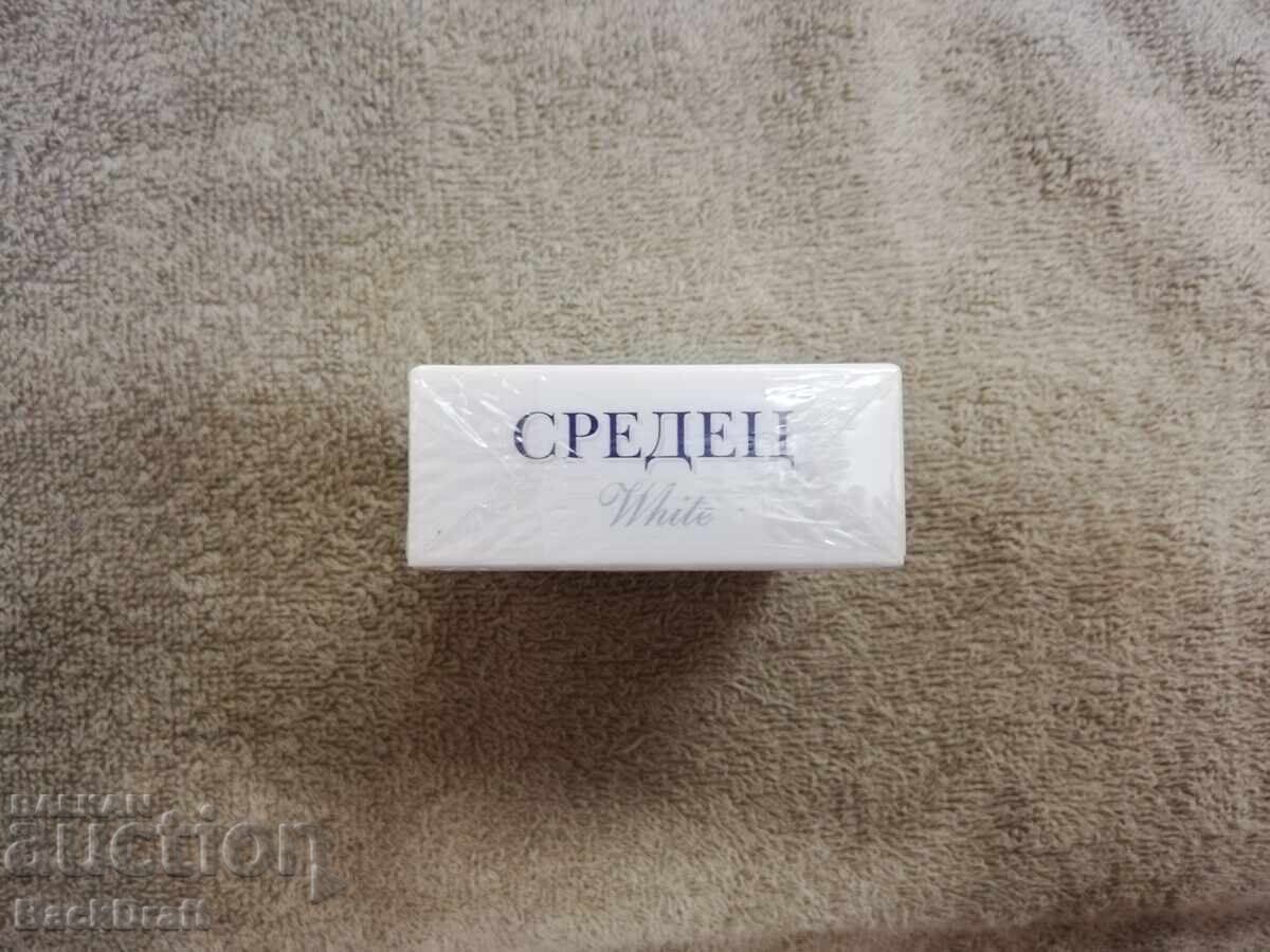 ΤΣΙΓΑΡΑ "SREDETS" ΛΕΥΚΟ BULGARTABAK ΠΛΗΡΕΣ ΑΤΥΠΤΟ ΚΟΥΤΙ - 5 ΤΣΙΓΑΡΑ "SREDETS" ΛΕΥΚΟ BULGARTABAK ΠΛΗΡΕΣ ΑΤΥΠΤΟ ΚΟΥΤΙ - 5